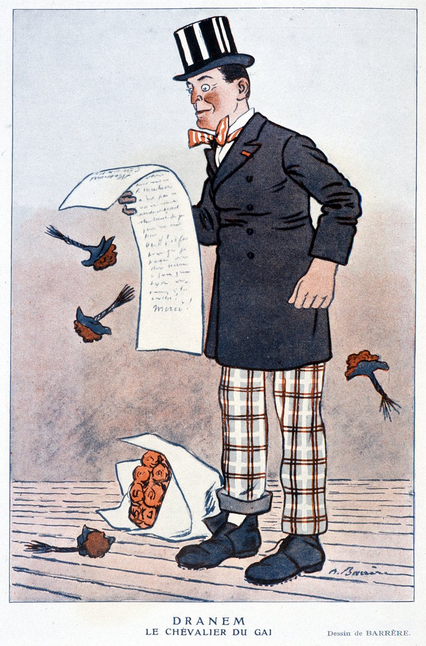Kreslený film Julese Renarda (1864/1910), francouzského spisovatele, Barrère, A. 1923. od Adrien Barrere