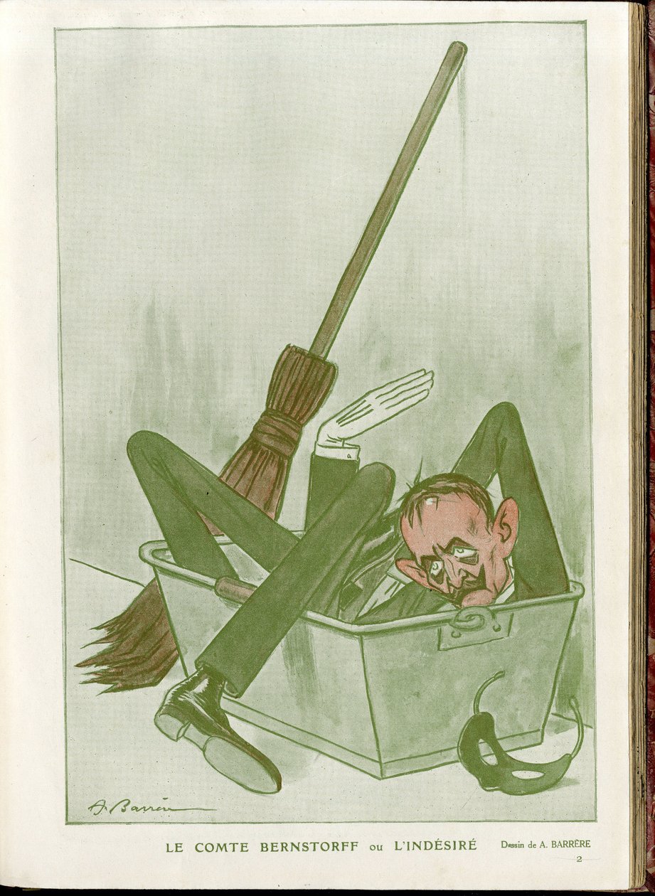 Ilustrace A Barrere (1874-1931) ve „“Fantasio“““ od Adrien Barrere