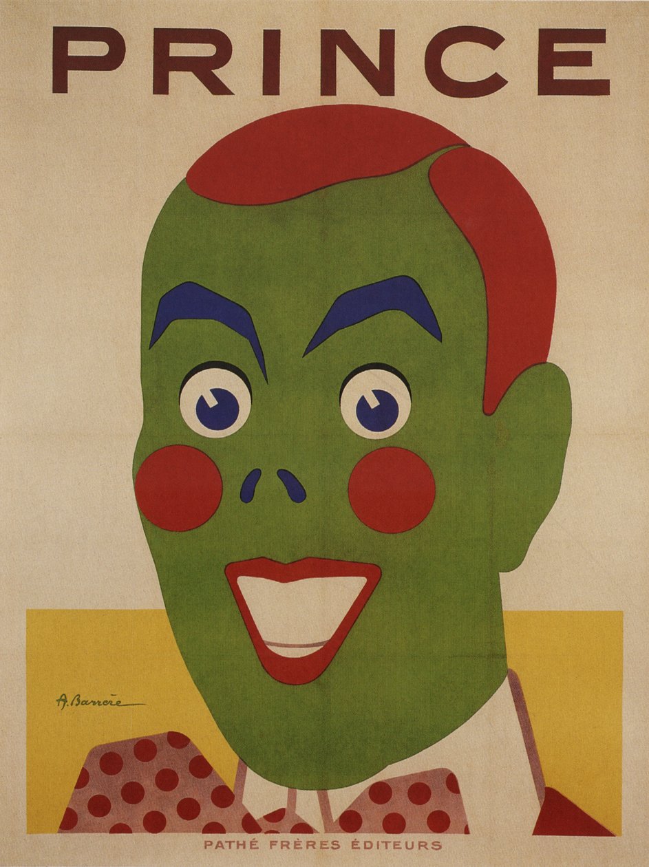 Prince, plakát pro Pathe Cinema (1912-1913) (plakát) od Adrien Barrere
