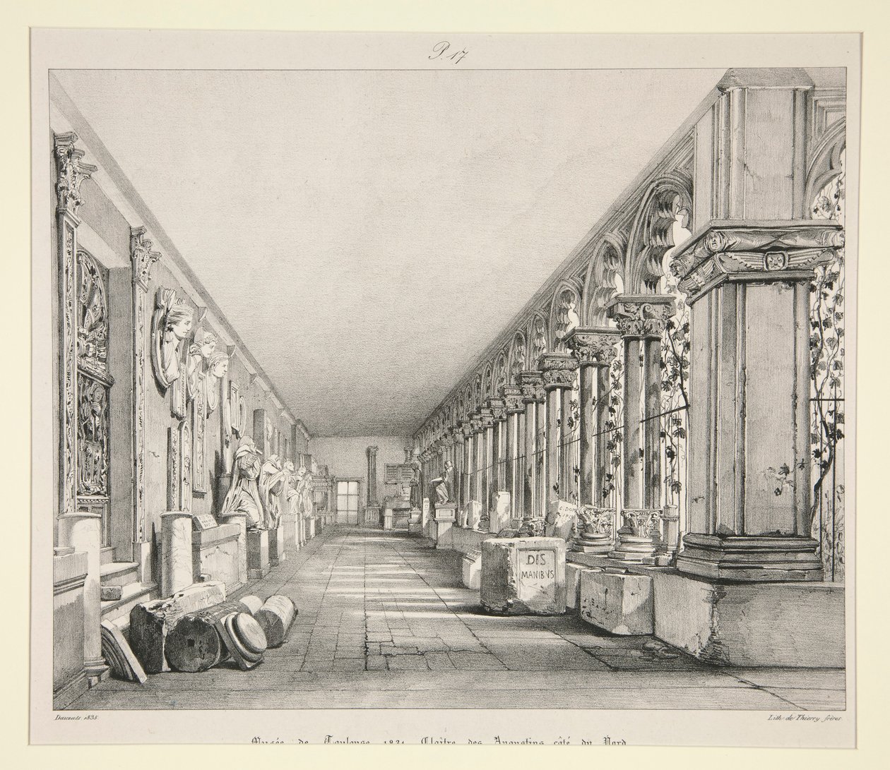 Muzeum v Toulouse od Adrien Dauzats
