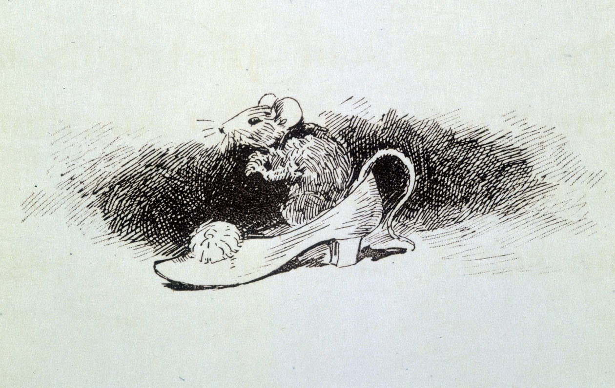 Popelka - v „Pohádkách“ od Charlese Perraulta, ilustrace Adrien Marie od Adrien Emmanuel Marie