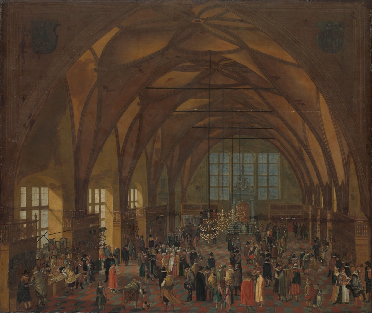 The Interior of the Vladislav Hall, Prague   1393954   cs       czech Successfully Translated  Original: ""Vue dune ville dans la region du Lazio pres de Rome"" (A small town in Latium) Peinture de Gaspard Dughet (1615-1675) 1660 environ Musee Pouchkine, M od Aegidius Sadeler (II) (copy after)