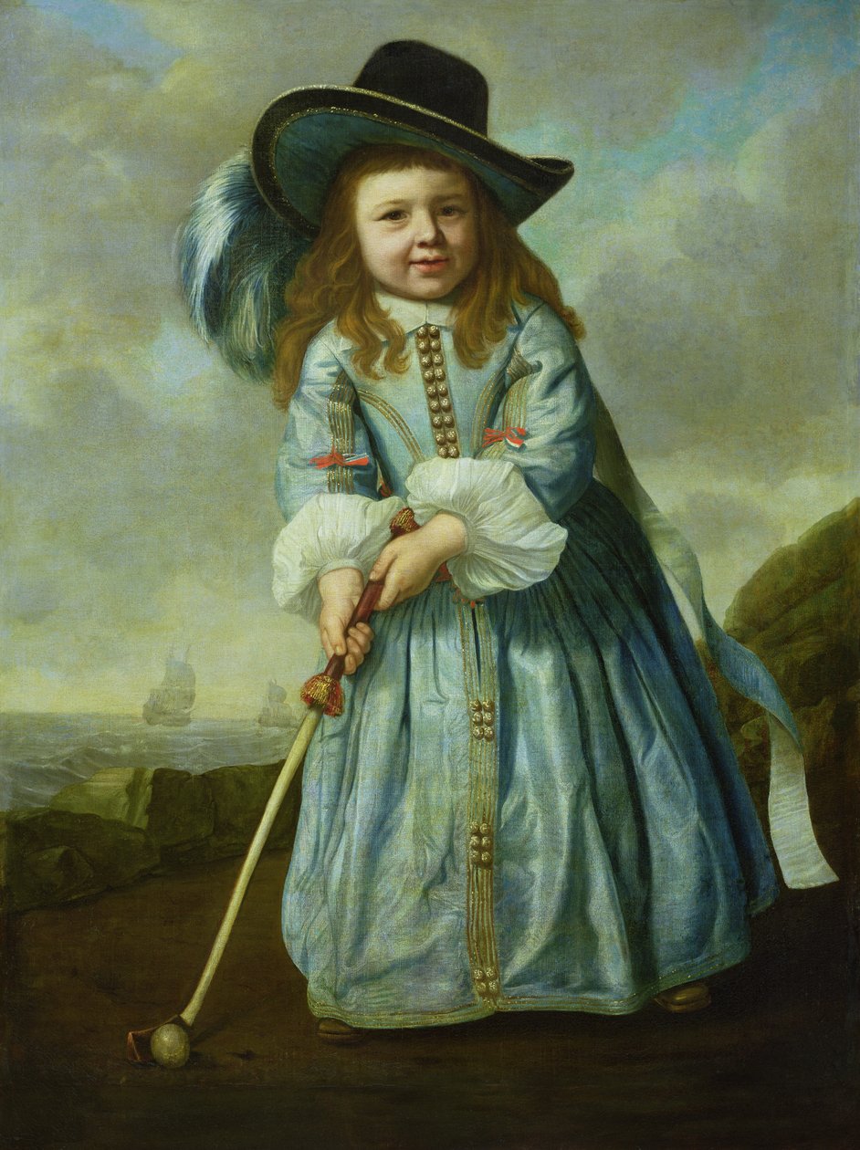 Dítě Hraje Golf od Aelbert Cuyp