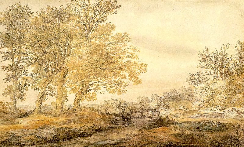 Pastevec s kravami u řeky od Aelbert Cuyp