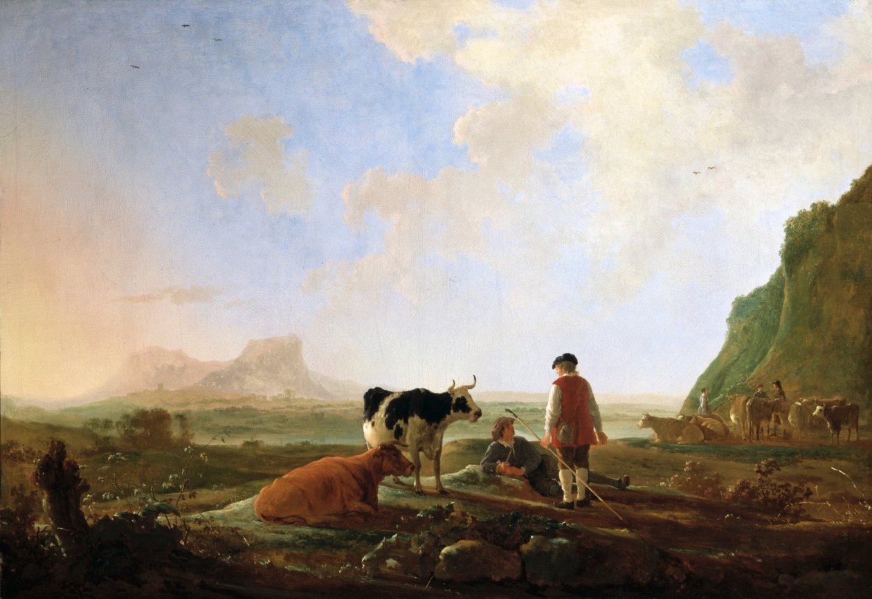Pastevci s kravami od Aelbert Cuyp