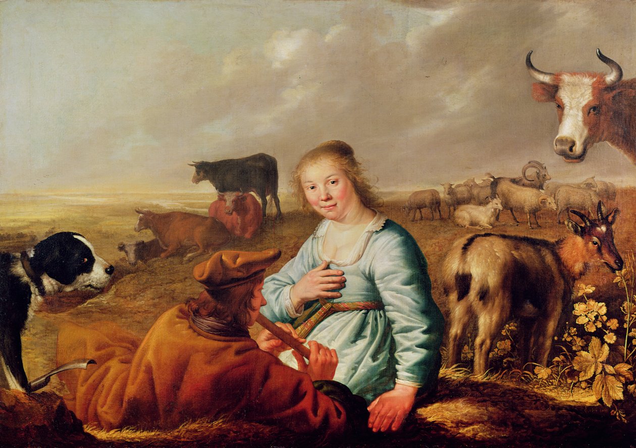 Pastorační scéna od Aelbert Cuyp