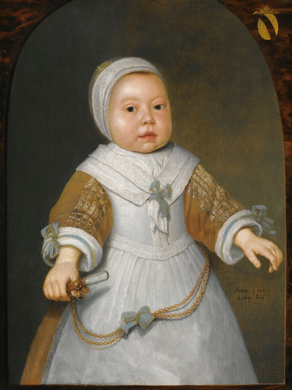 Portrét dívky z rodiny Van der Burch od Aelbert Cuyp