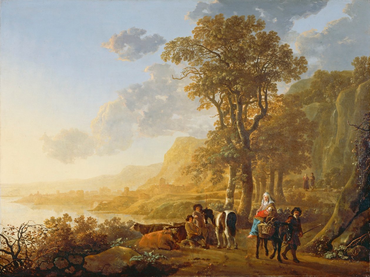 Útěk do Egypta od Aelbert Cuyp