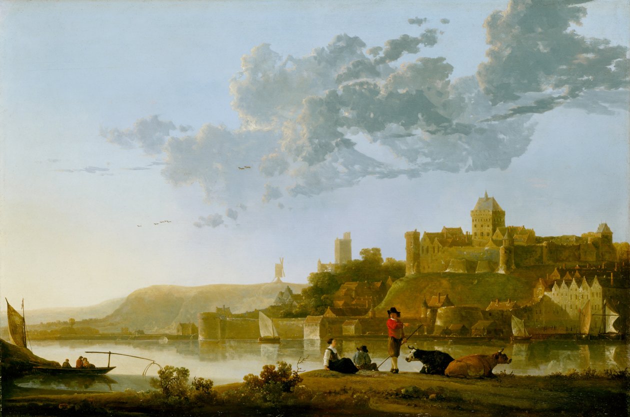Valkhof v Nijmegenu od Aelbert Cuyp