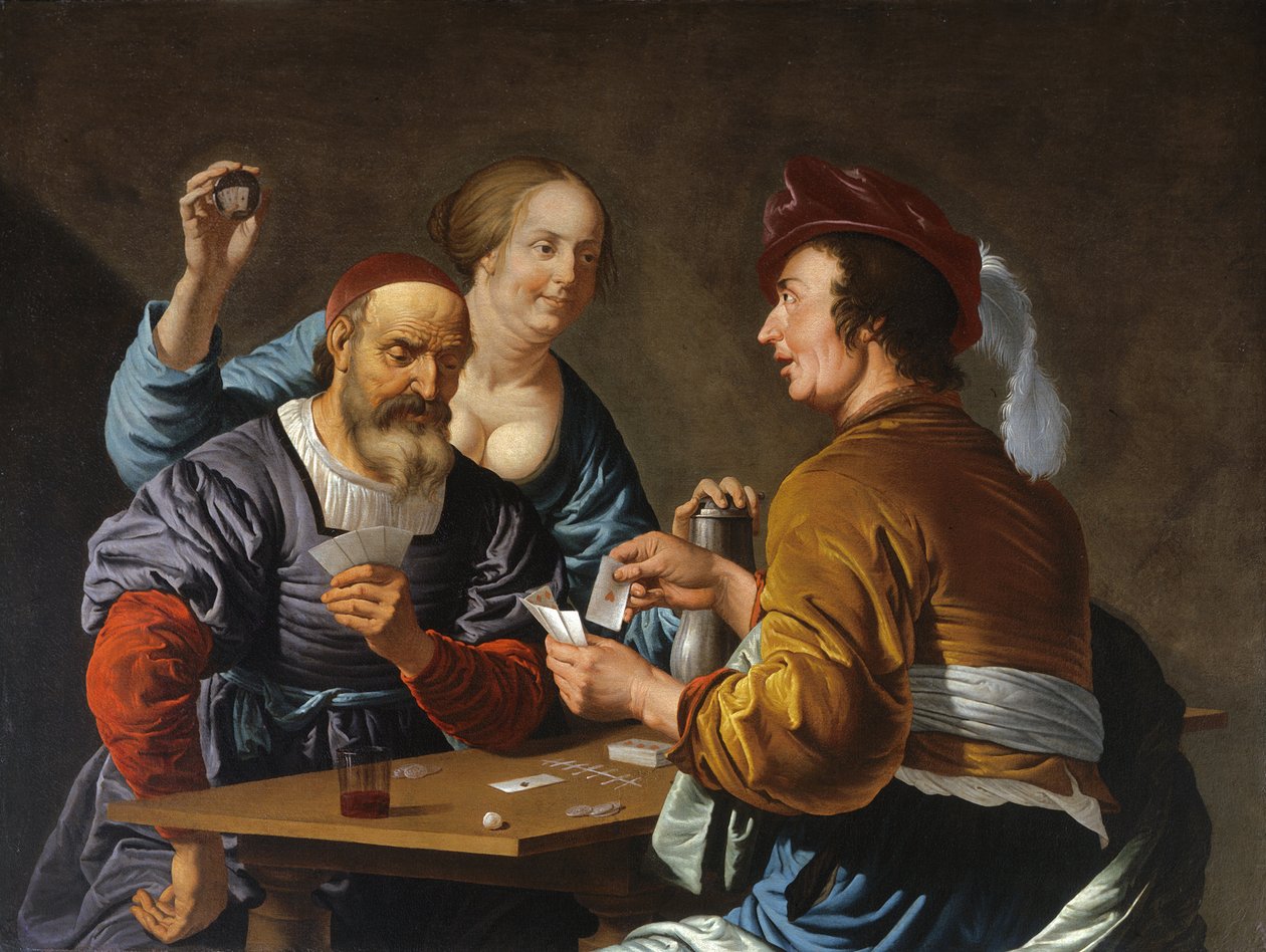Kartáčci v interiéru, 1656 od Aelbert Jansz. van der Schoor