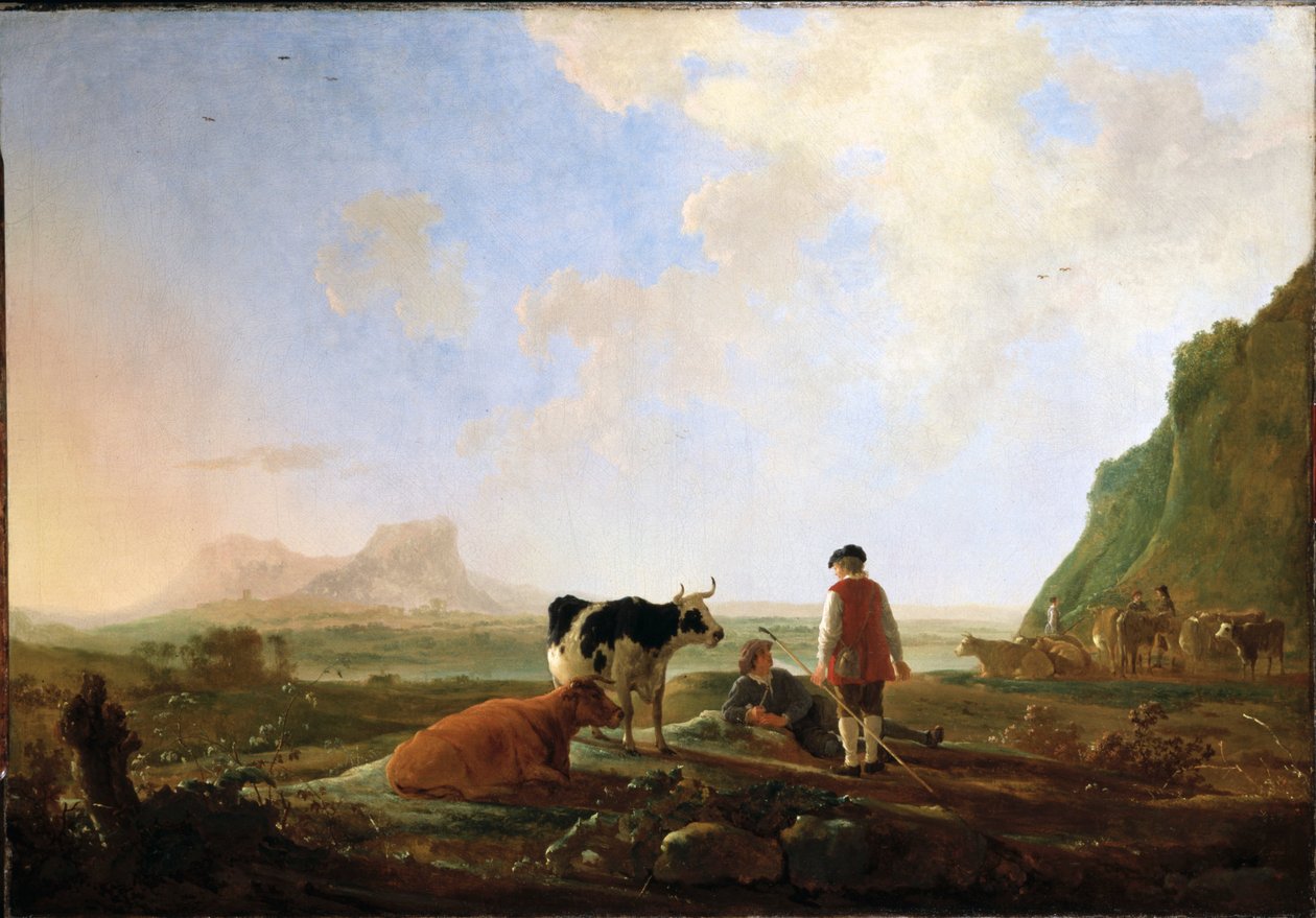Pastevci s kravami od Aelbert Cuyp