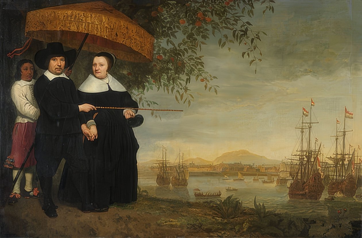 Obchodník pro holandskou Východoindickou společnost (VOC). Kolem 1640-60 od Aelbert Cuyp