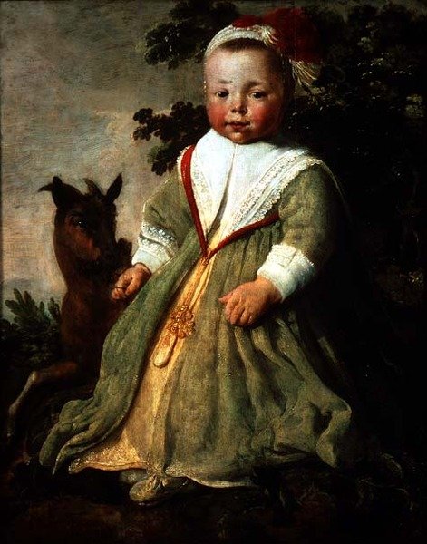 Portrét dvouletého dítěte, 1642 od Aelbert Cuyp