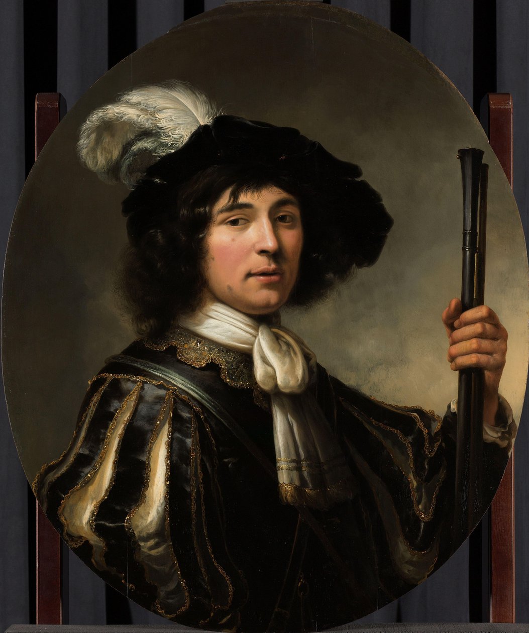 Portrét mladého muže, možná Jacob Francken (1627-po 1656) od Aelbert Cuyp
