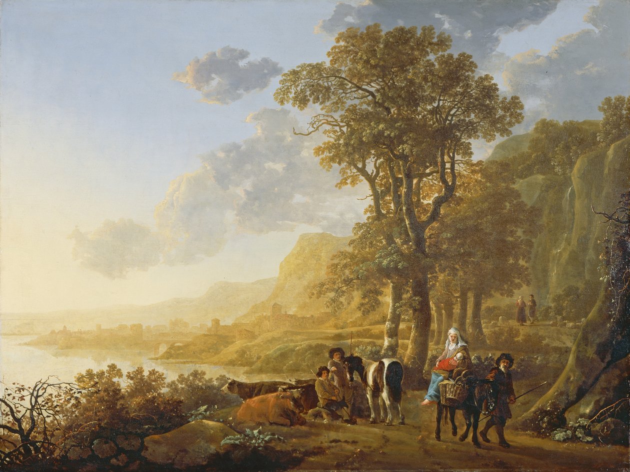 Útěk do Egypta od Aelbert Cuyp