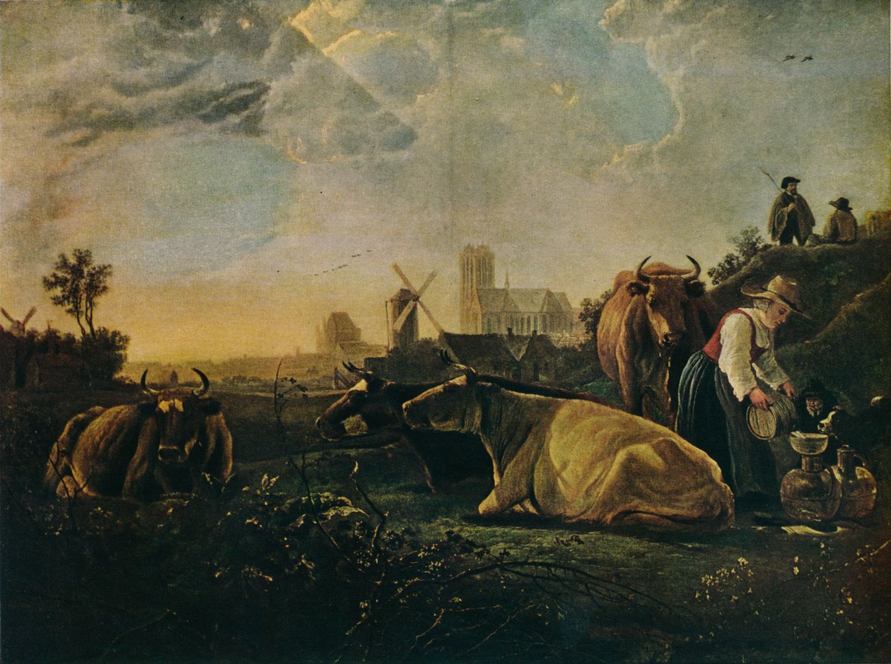 Velký dort, c1650 od Aelbert Cuyp