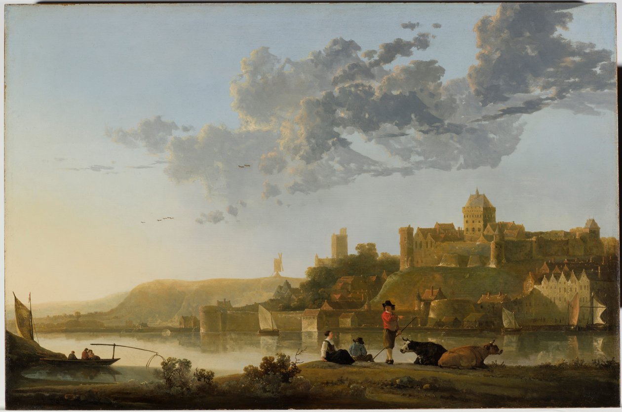 Valkhof v Nijmegenu od Aelbert Cuyp