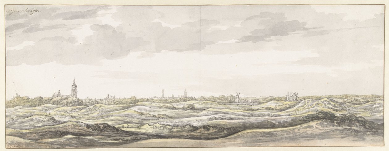 Pohled na Haag od Aelbert Cuyp