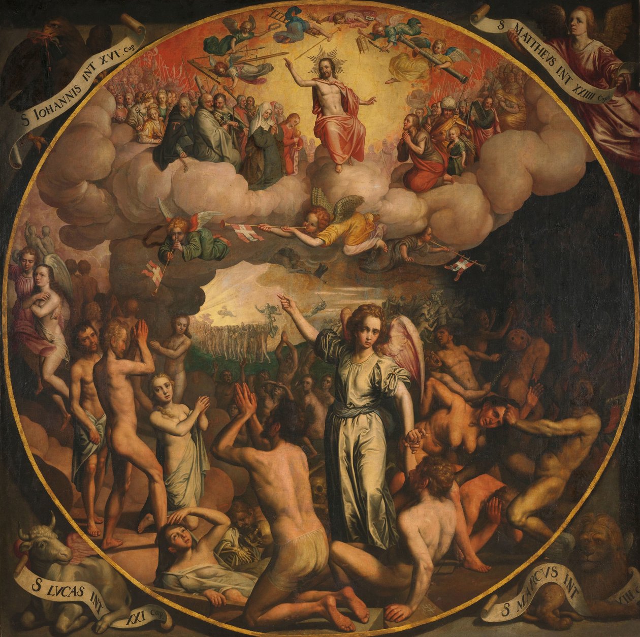 Poslední soud od Aert Pietersz.