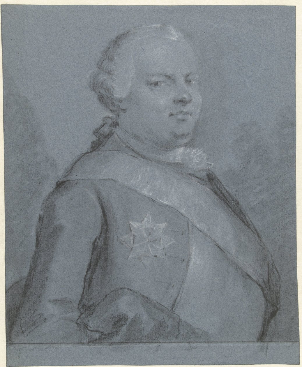 Portrét Louise Ernsta vévody z Brunswick-Wolfenbüttel od Aert Schouman