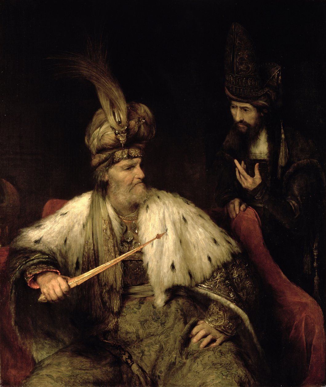 Ahasver a Haman od Aernt de Gelder