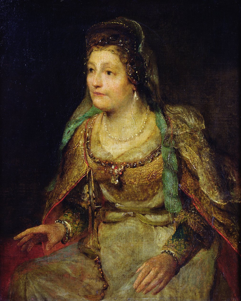 Postava ženy, cca 1680-90 od Aernt de Gelder