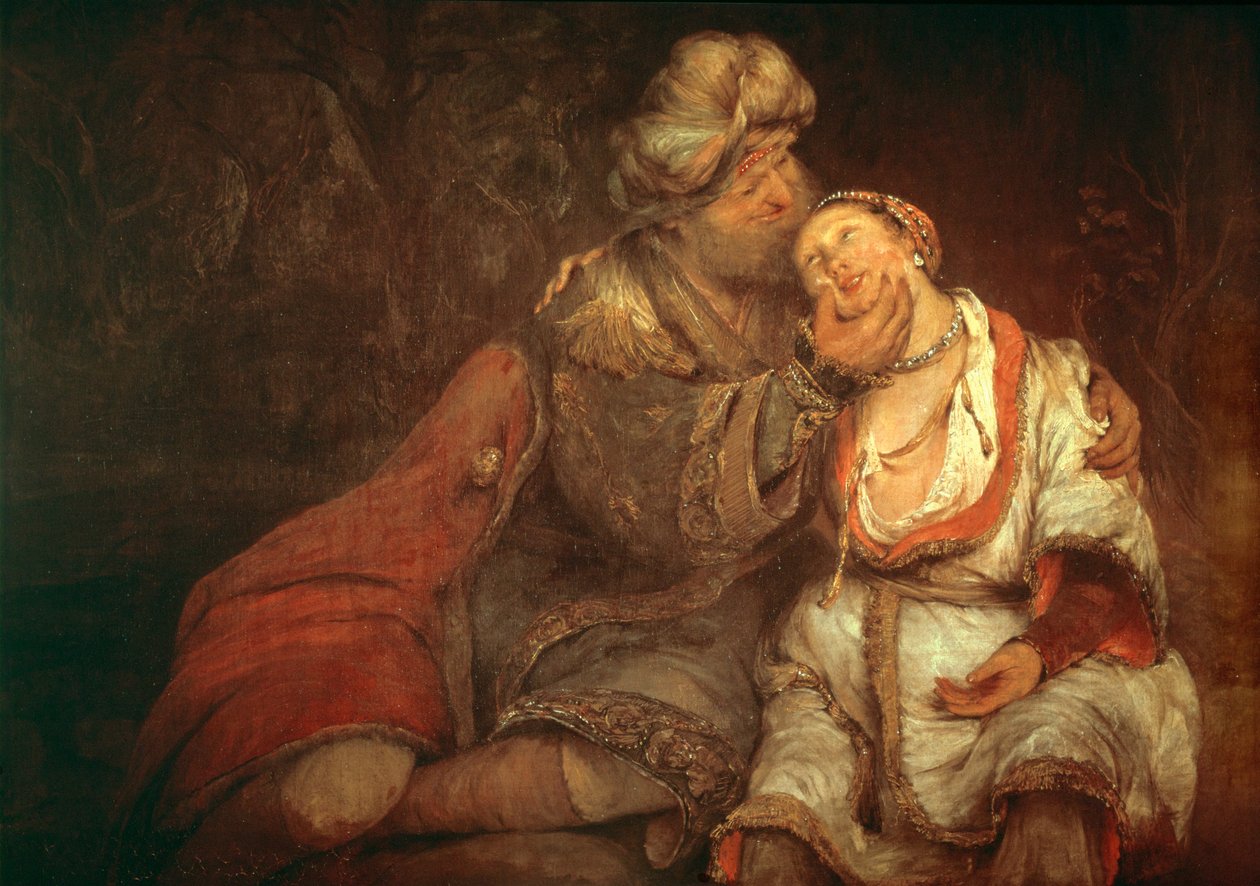 Rút a Boaz ... (olej na plátně) od Aert de Gelder