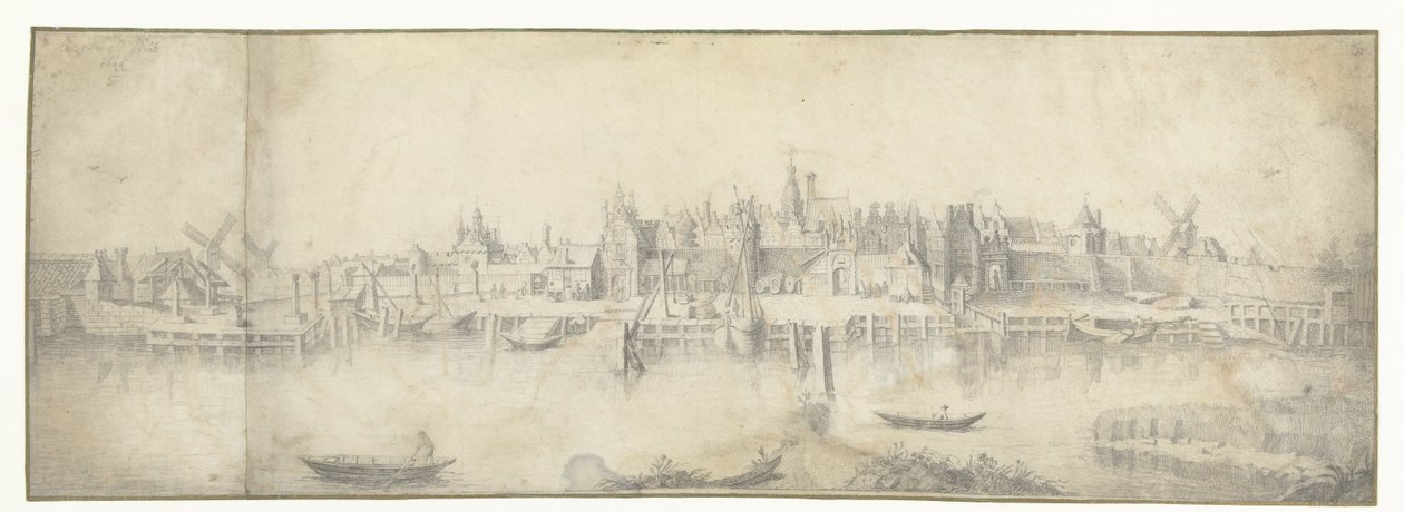 Pohled na Goudu od Aert van Waes