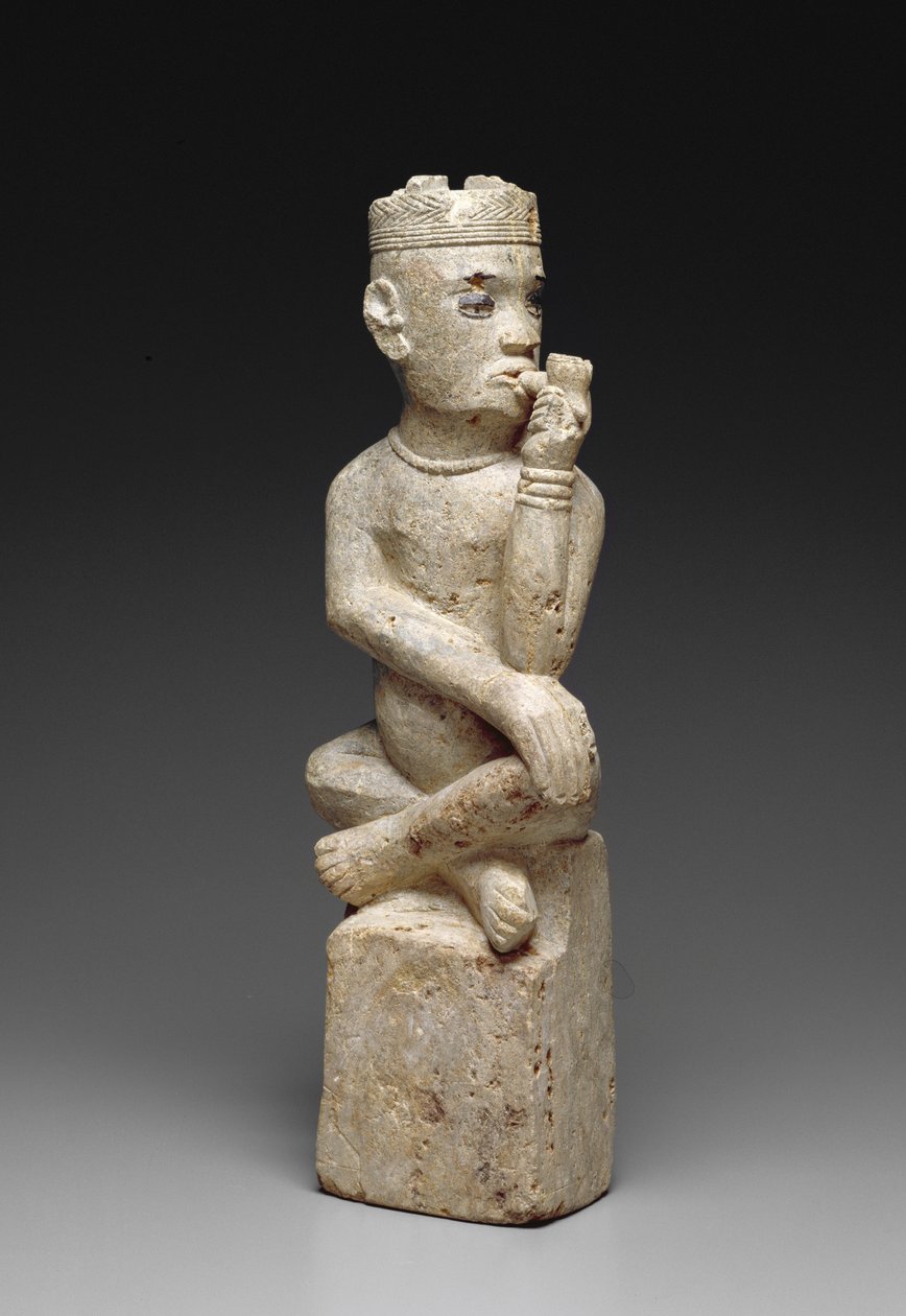 Grave Marker, z Konga (steatit) od African
