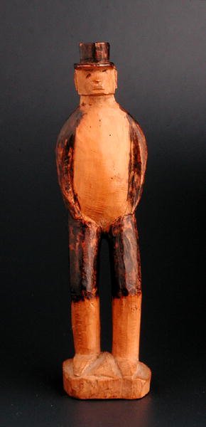 Stojící postava evropského muže, jihovýchodní Afrika, konec 19. století (dřevo) od African