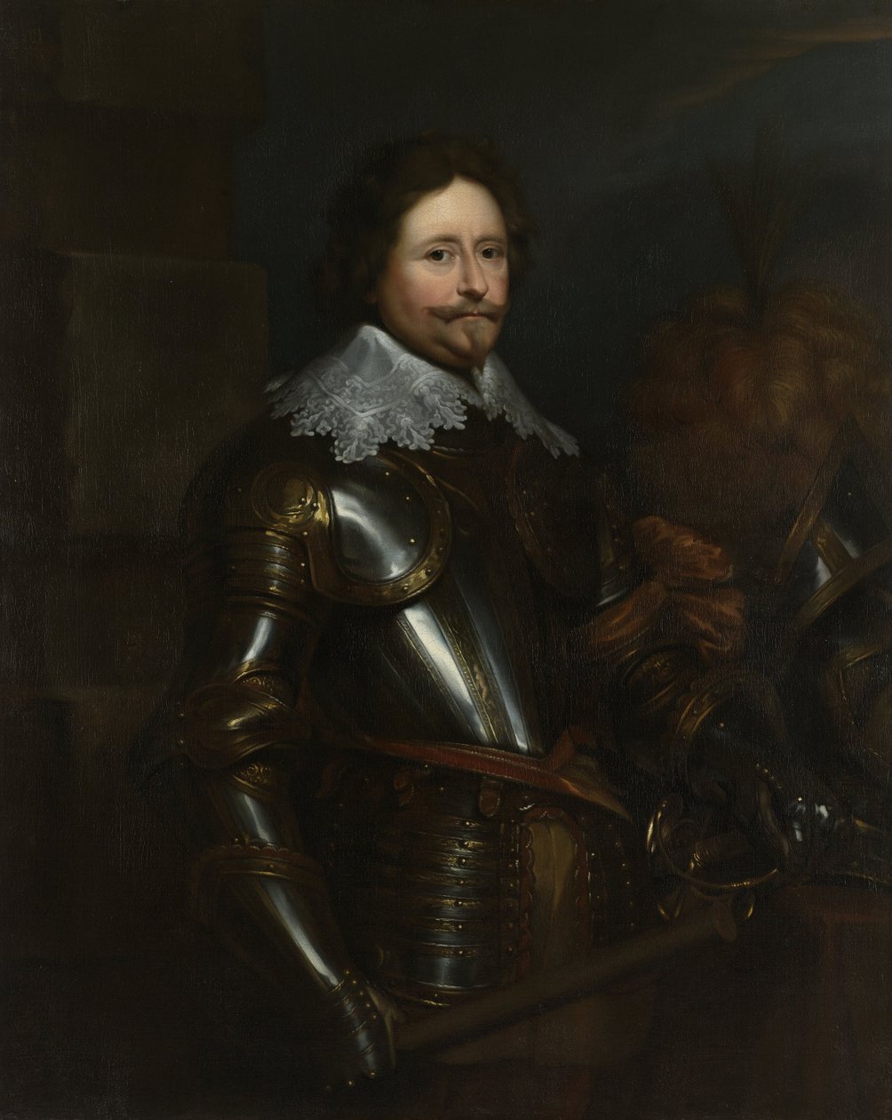 Portrét Fredericka Henryho (1584–1647), prince Oranžského od Anthony van Dyck