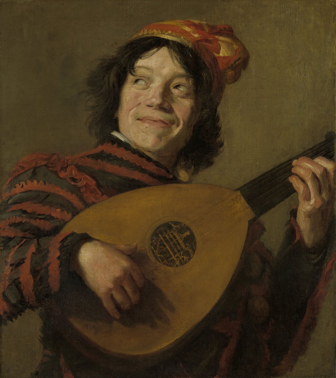The Lute Player od After Frans Hals