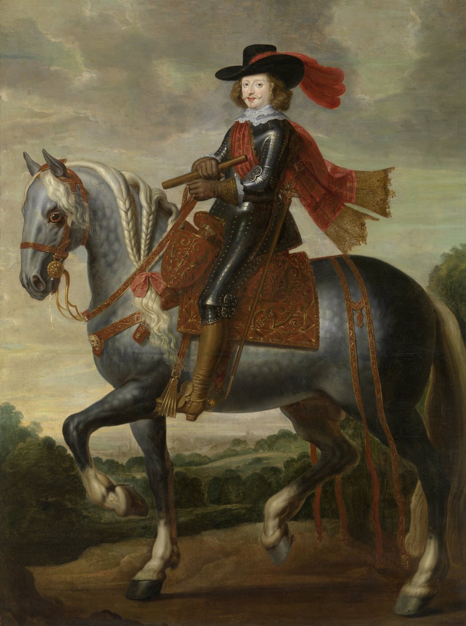 Jezdecký portrét rakouského kardinála Infante Ferdinanda od Gaspar De Crayer