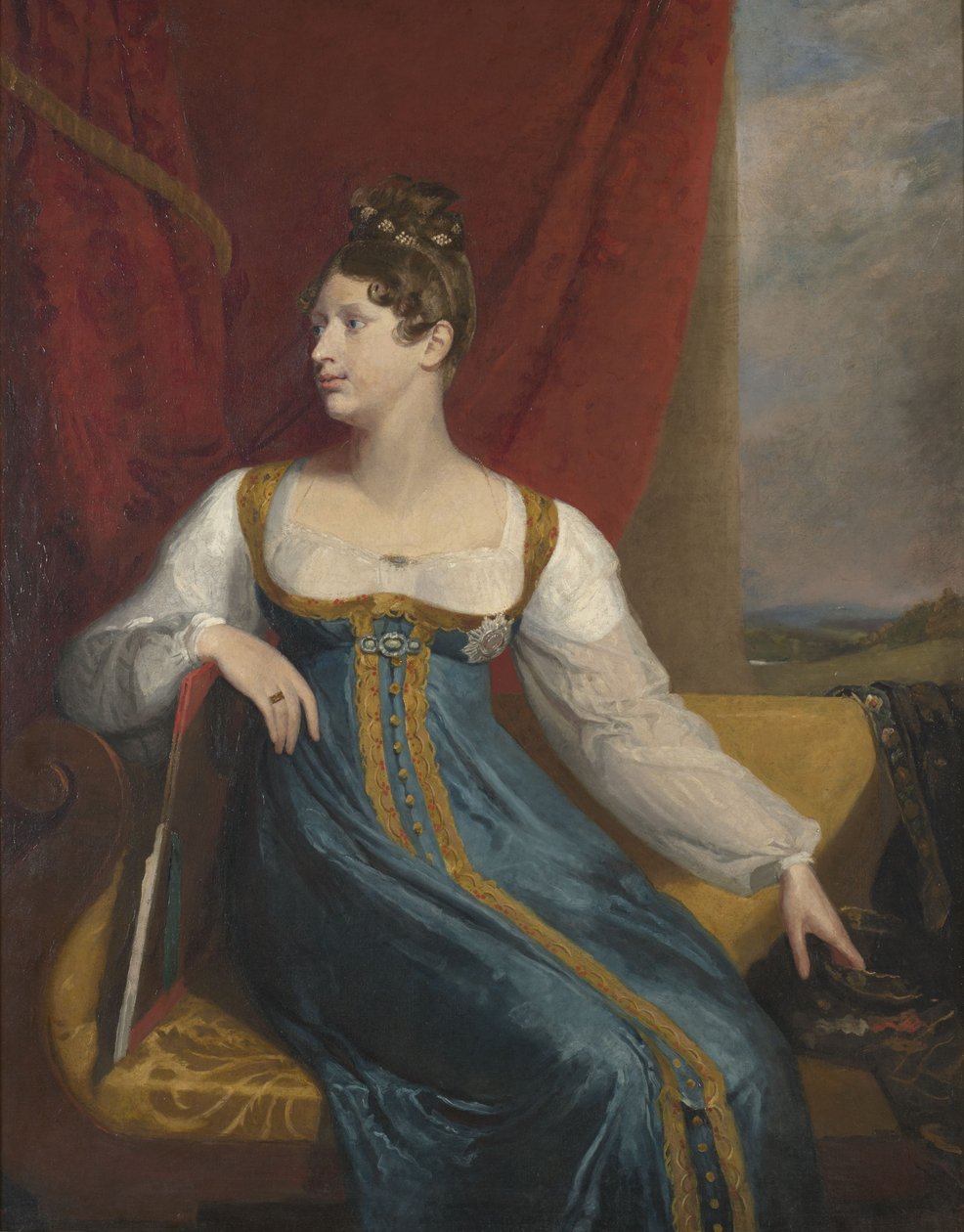 Princezna Charlotte Augusta z Walesu (1796–1817) od After George Dawe