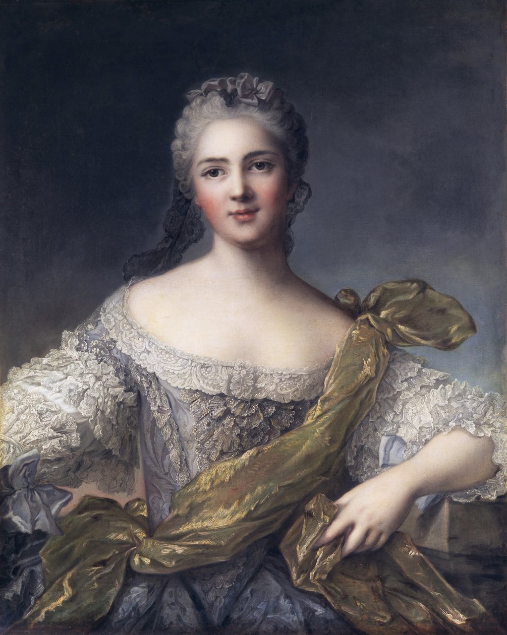 Portrét Victoire de France od After Jean Marc Nattier
