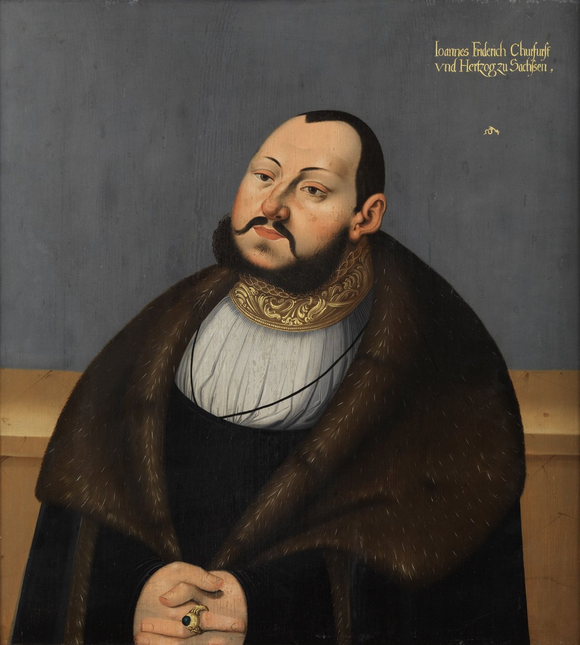 Kurfiřt Johann Friedrich Saský od after Lucas Cranach the Elder