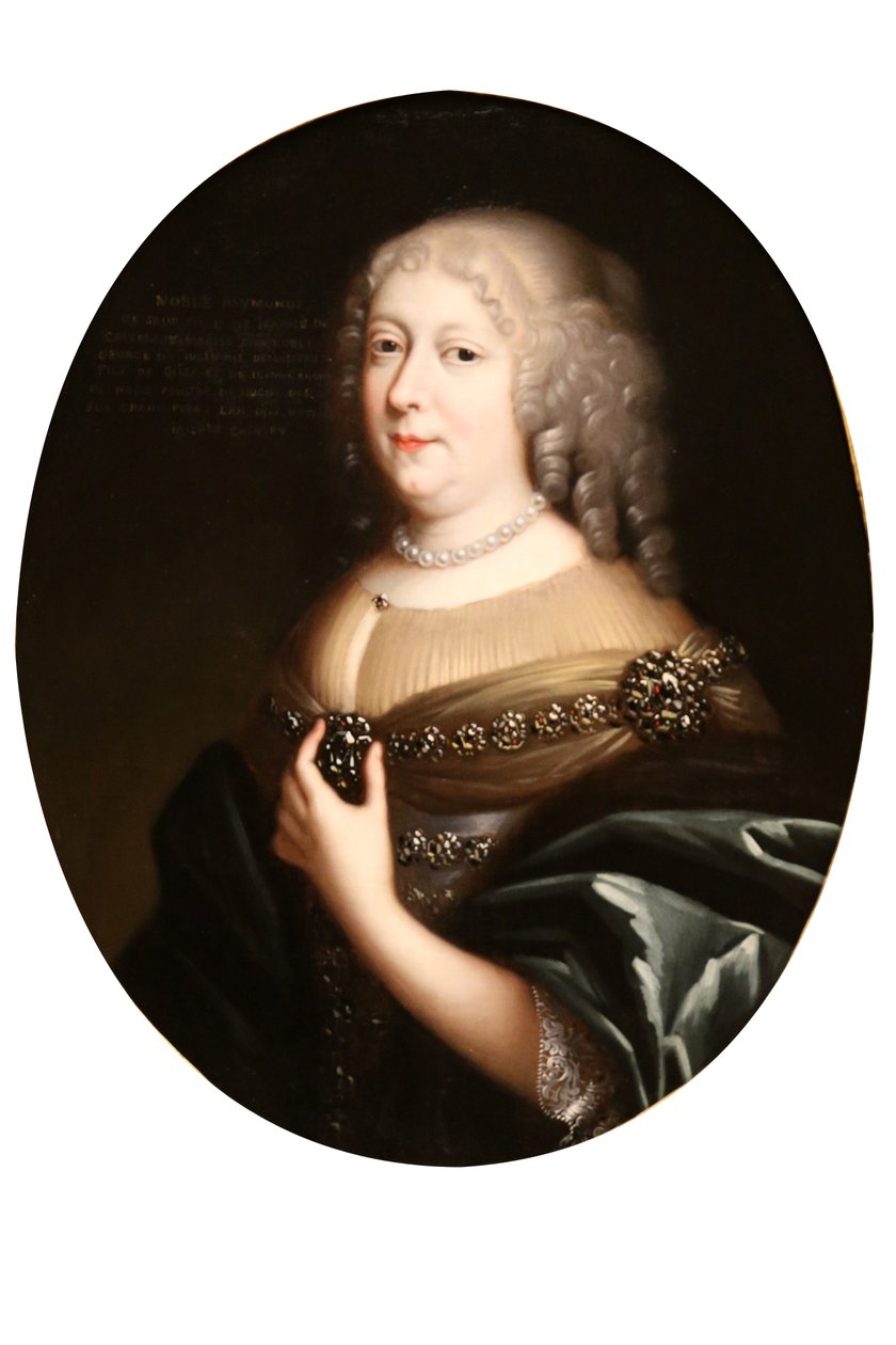 Portrét ženy od After Nicolas Mignard