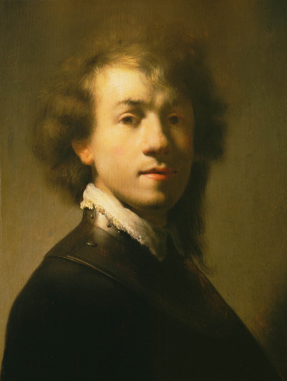 Portrét Rembrandta s Gorgetem od after Rembrandt van Rijn