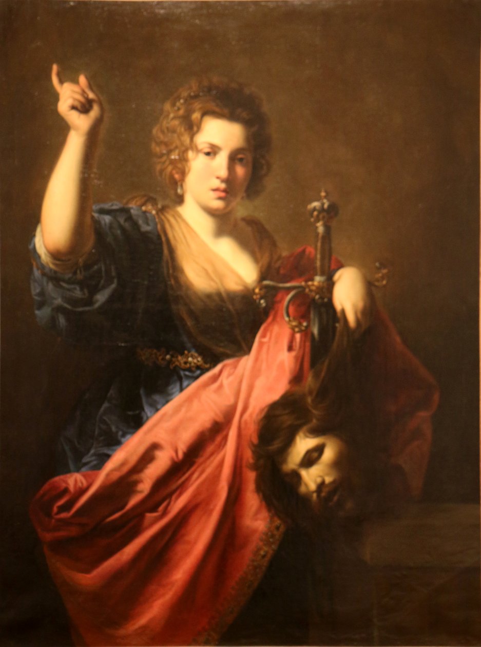 Judith a Holopherne od After Valentin de Boulogne
