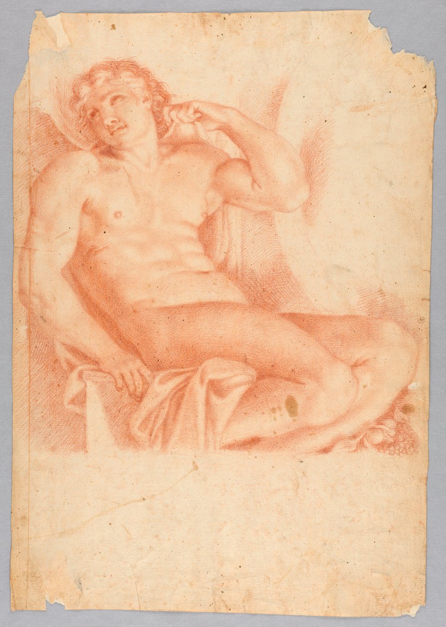 Otrok z Hero a Leander v Galleria Farnese, po Annibale Carracci od After Annibale Carracci