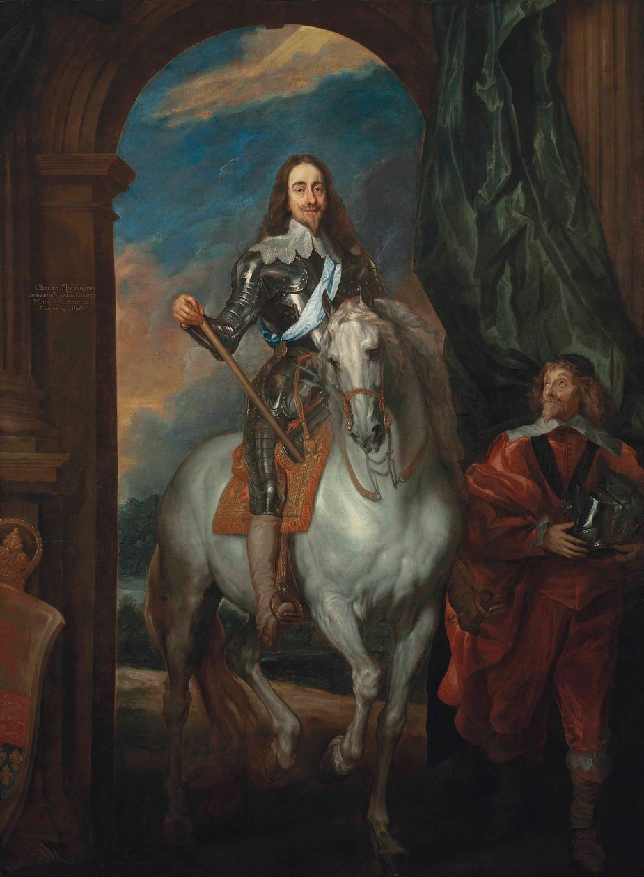 Král Karel I. s panem de St. Antoine od after Anthony van Dyck