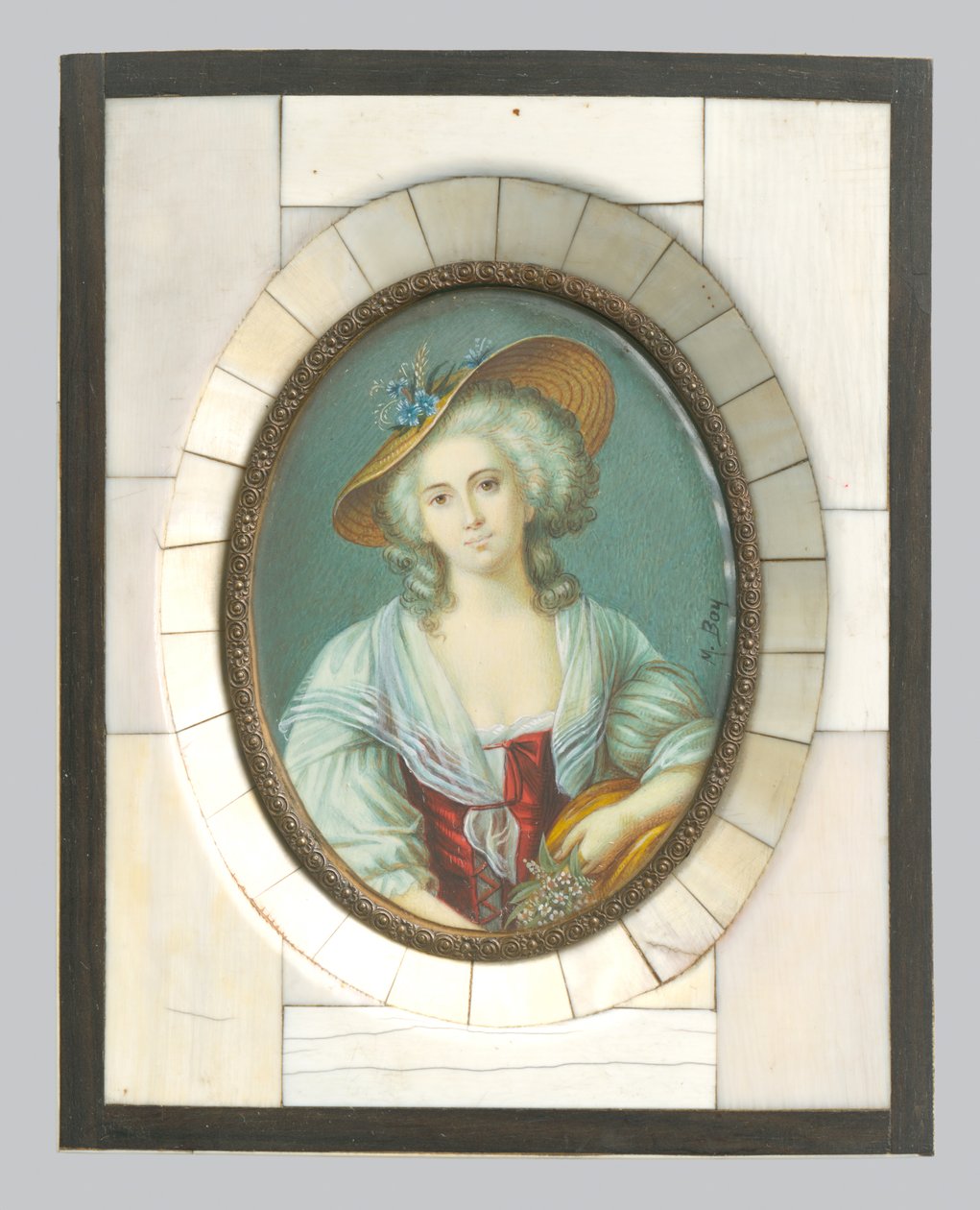 Slovensky: Dáma v klobouku od after Élisabeth Louise Vigée Le Brun