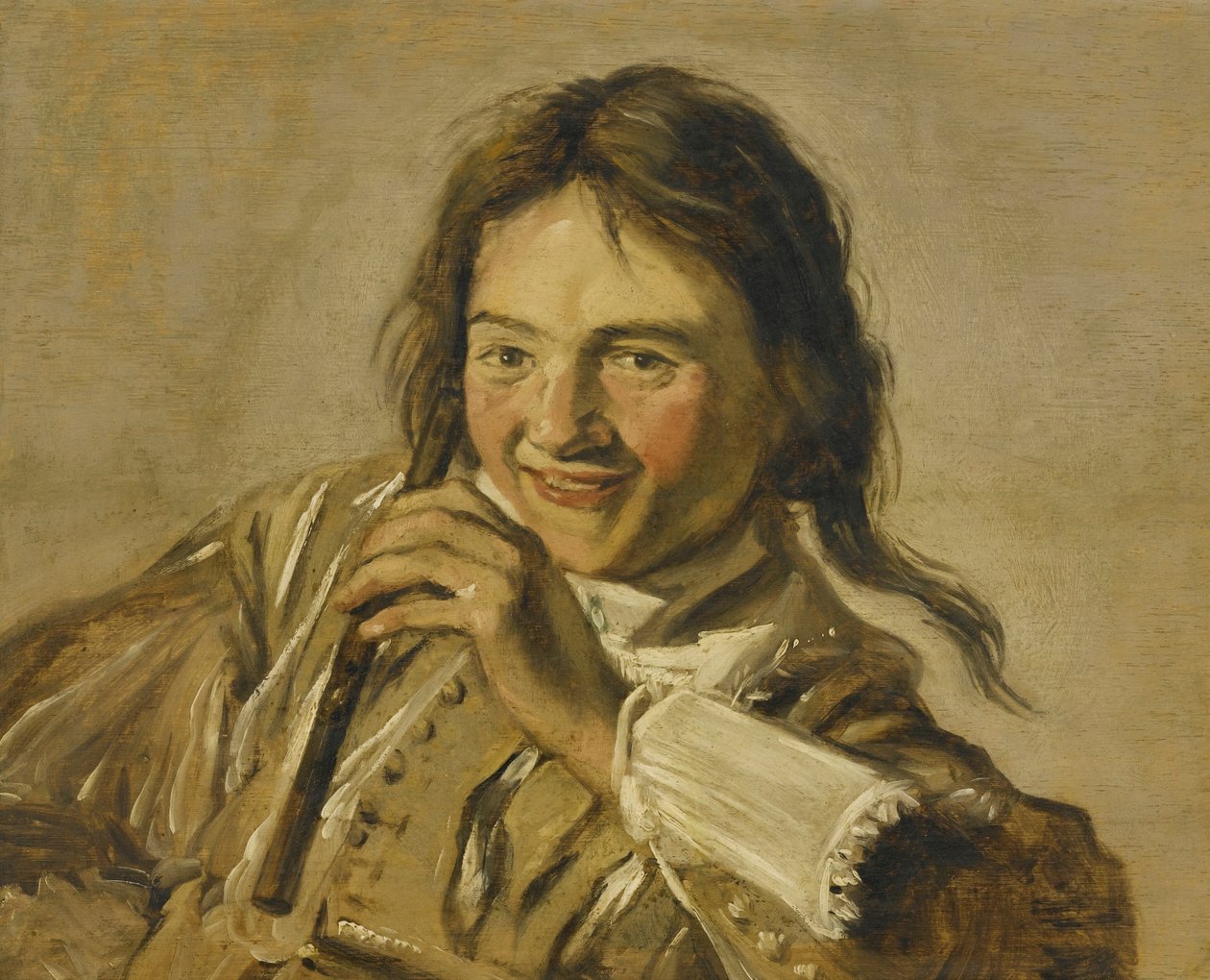 Chlapec s flétnou od After Frans Hals