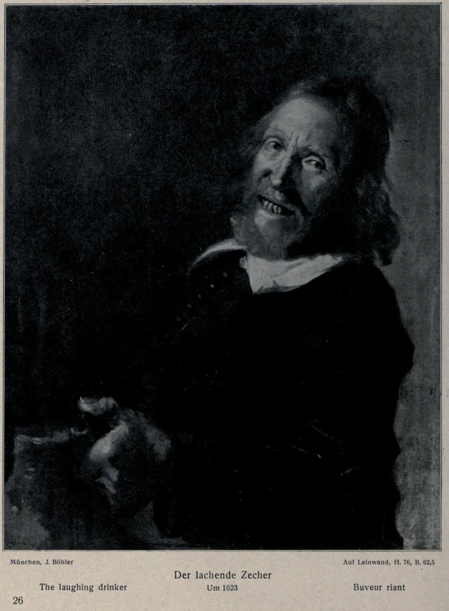 Smějící se piják od After Frans Hals