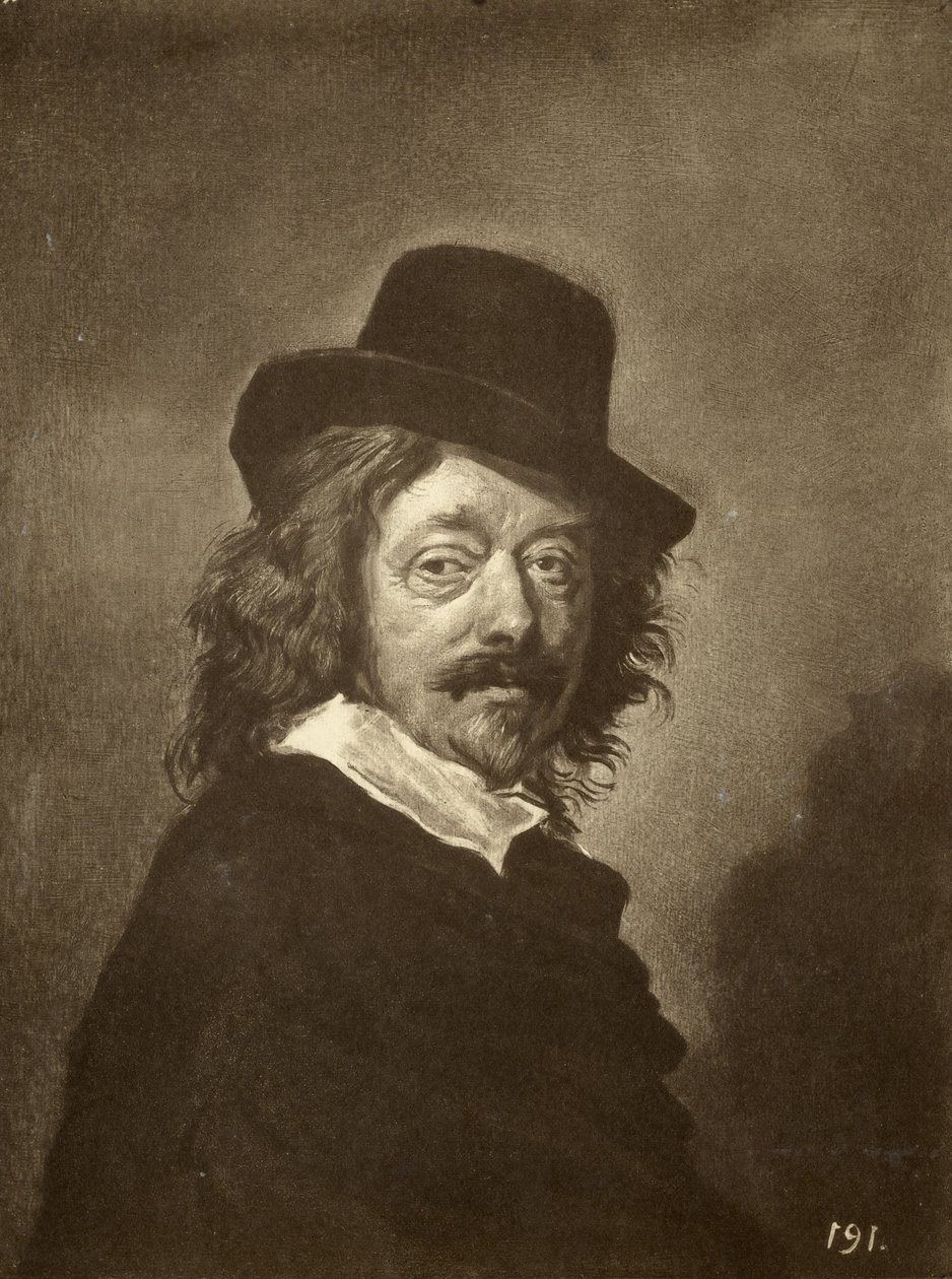 Portrét Franse Halse (1582/83-1666) od After Frans Hals