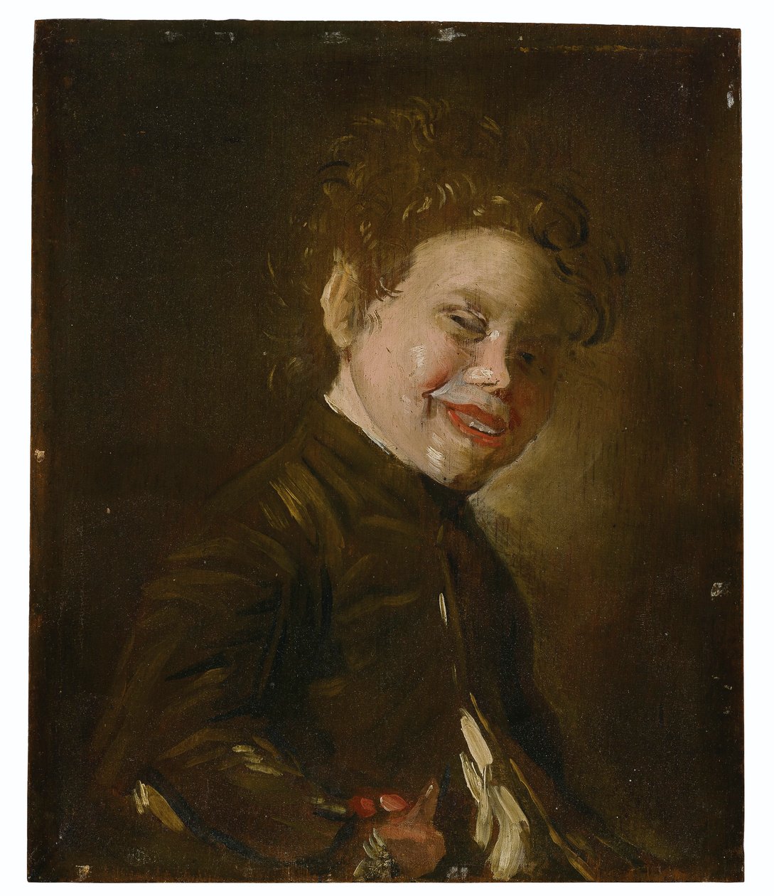 Usmívající se chlapec od After Frans Hals