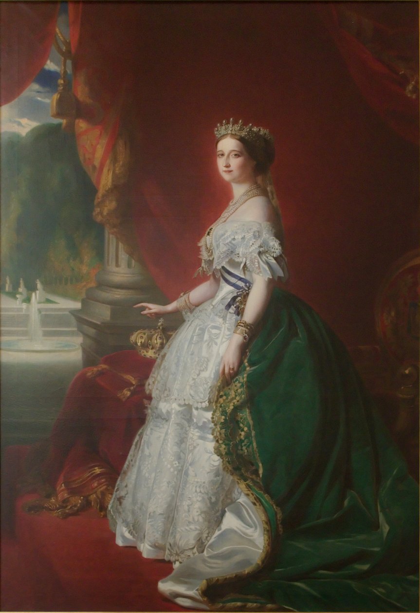 císařovna Eugenie od after Franz Xaver Winterhalter