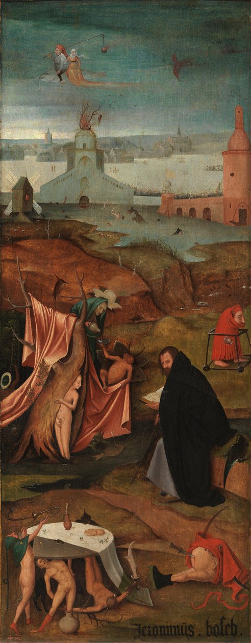 Pokušení svatého Antonína od After Hieronymus Bosch
