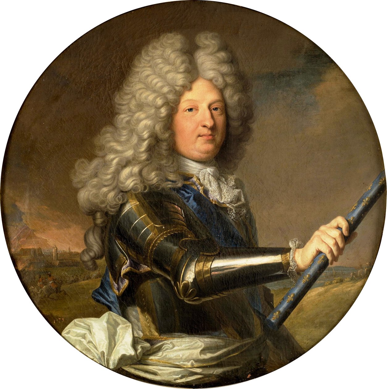 Španělština:  Luis de Francia el Gran Delfín Portrét Ludvíka Francouzského, velkovévody od After Hyacinthe Rigaud