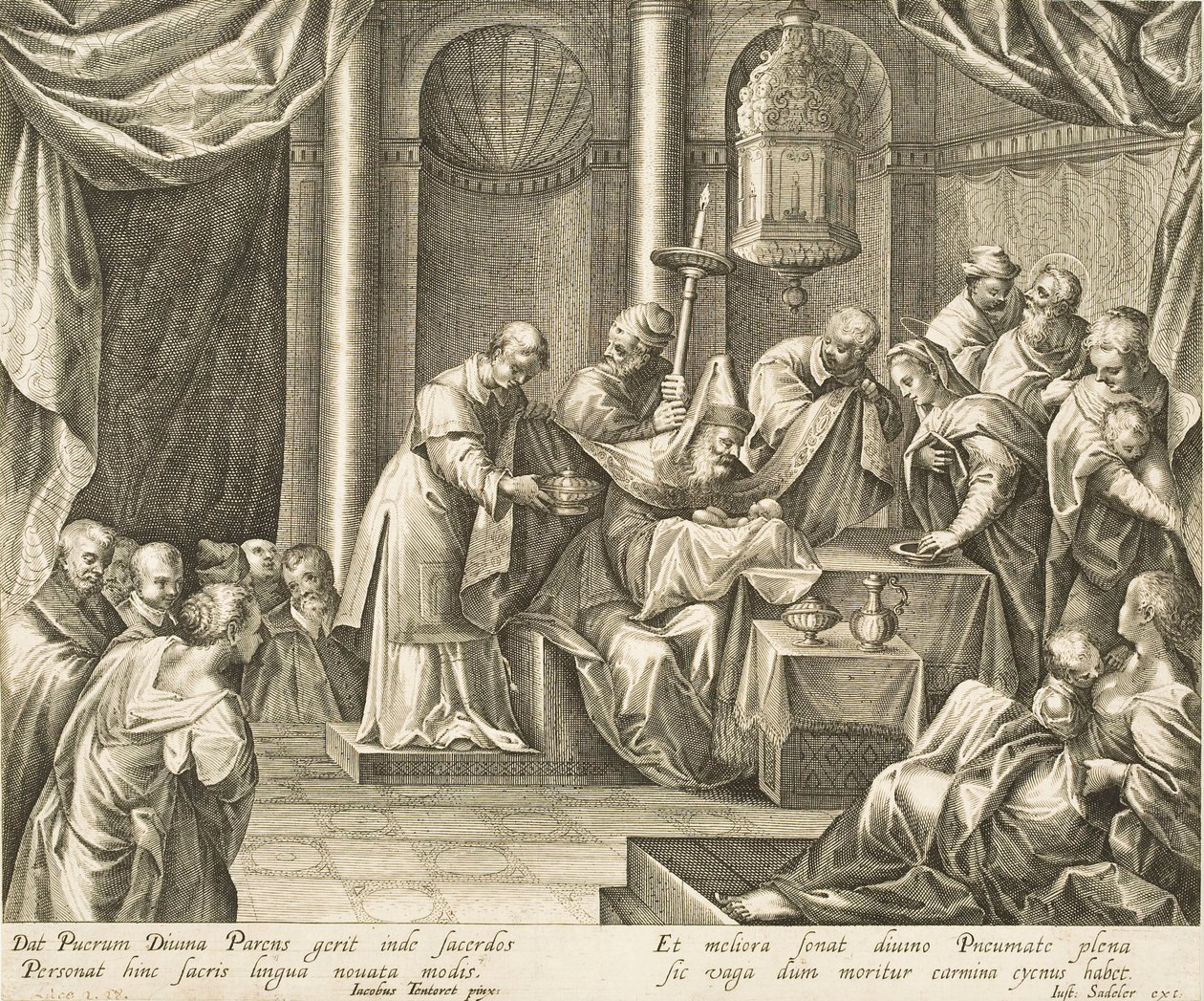 Kristova obřízka od after Jacopo Tintoretto